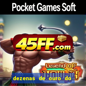 dezenas de ouro do dia de sorte
